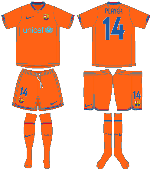 barcelona 2006 away kit